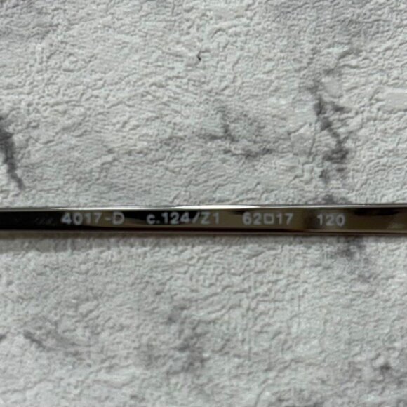 RARE Chanel Vintage Sunglasses Rhinestone Crystal CC Logo Rimless Gradient Blue - Picture 12 of 14